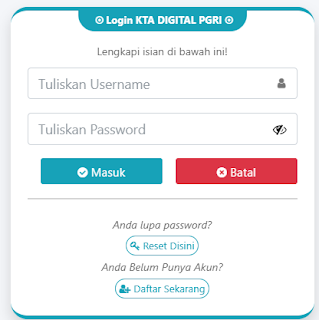 Register PGRI Nias Selatan - Persatuan Guru Republik Indonesia Cabang Nias Selatan
